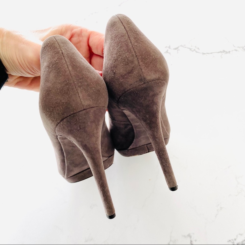 Brian Atwood Frederique Suede Pump - Picture 7 of 12